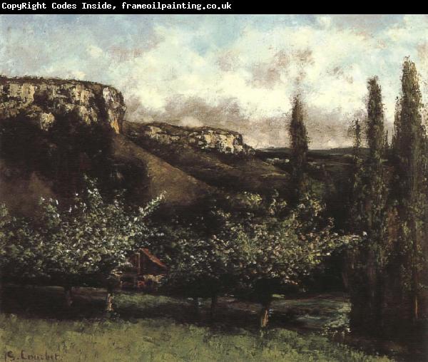 Gustave Courbet Garden